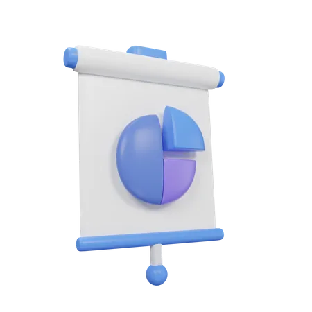 Analysepräsentation  3D Icon