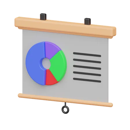 Analysepräsentation  3D Icon