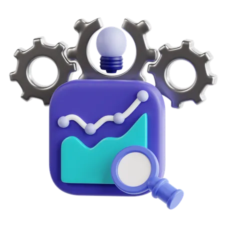 Analyses prédictives  3D Icon