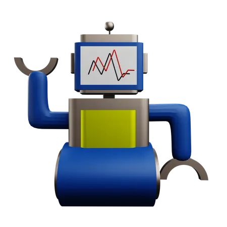 Analyse robotique  3D Icon