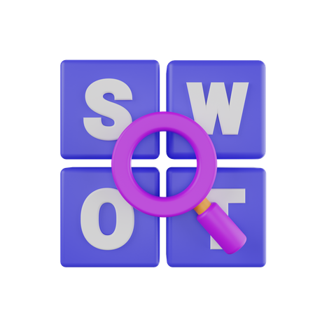 Analyse SWOT  3D Icon