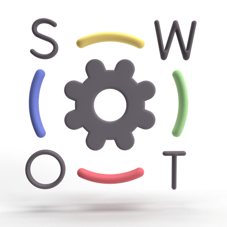 Analyse SWOT  3D Icon