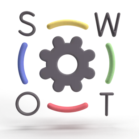 Analyse SWOT  3D Icon