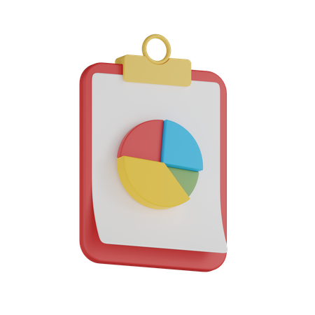 Analyse Zwischenablage  3D Icon