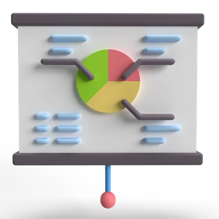 Analysediagramm  3D Icon