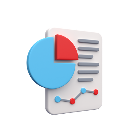 Analytique  3D Icon