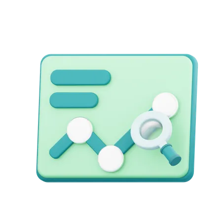 Analytique  3D Icon