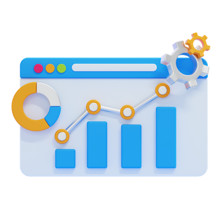 Analytique  3D Icon