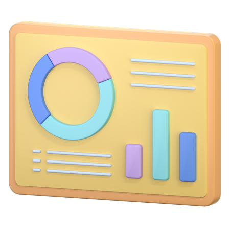 Analytique  3D Icon