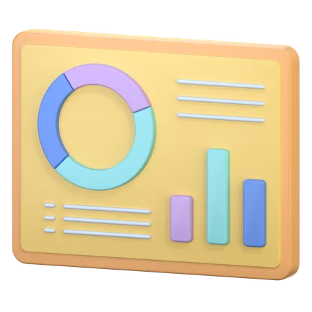 Analytique  3D Icon