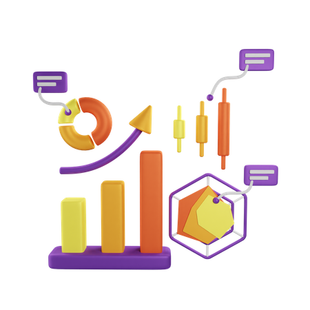 Analytique  3D Icon