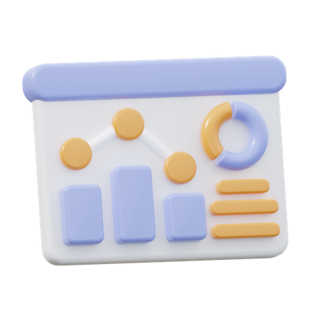 Analytique  3D Icon