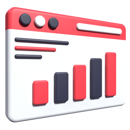 Analyse en ligne  3D Icon