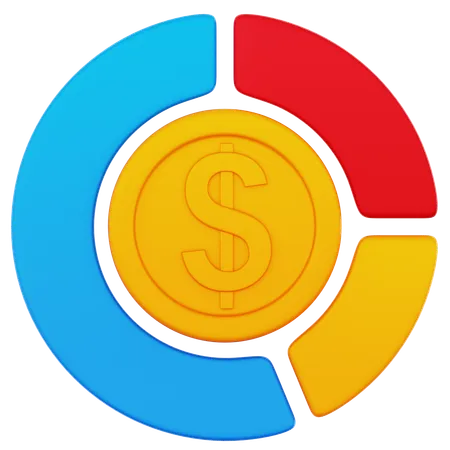 Analyse financière  3D Icon