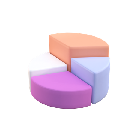 Analyse financière  3D Illustration