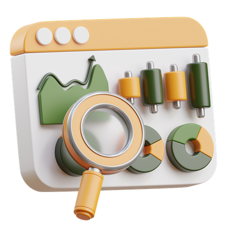 Analysis  3D Icon