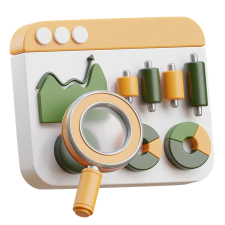 Analysis  3D Icon
