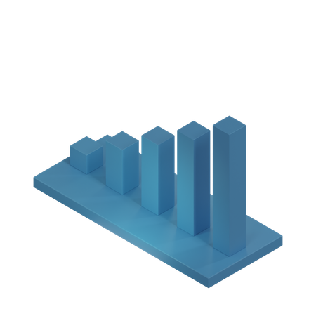 Analysis chart  3D Icon