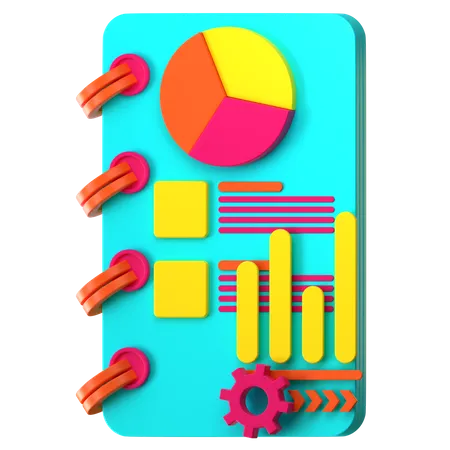 Analysis Chart  3D Icon