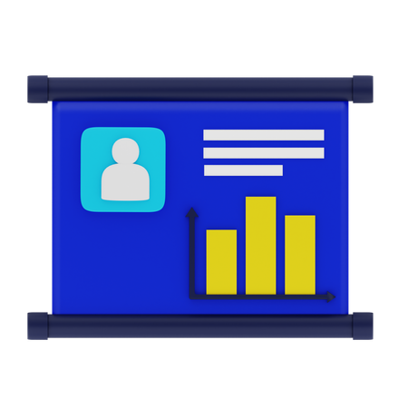 Analysis Chart  3D Icon