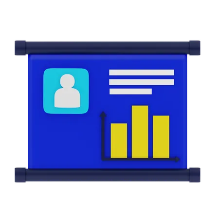 Analysis Chart  3D Icon