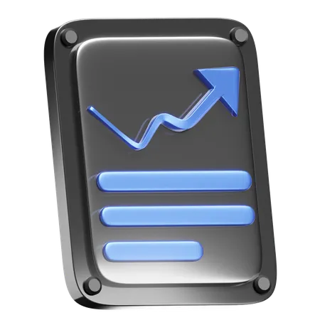 Analysis Chart  3D Icon