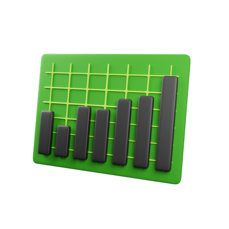 Analysis Chart  3D Icon