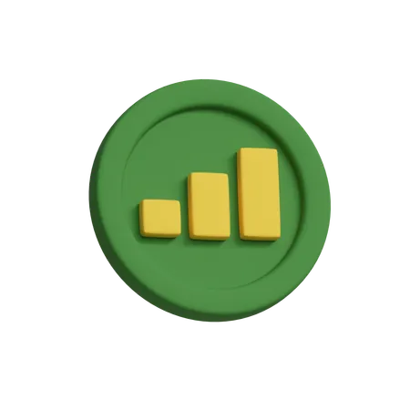 Analysis Chart  3D Icon