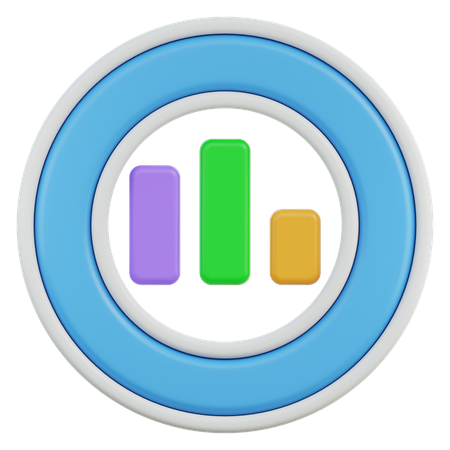 Analysis Chart  3D Icon