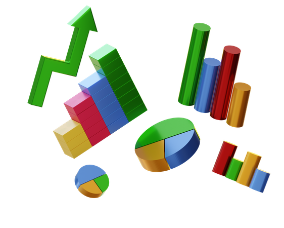 Analysis Chart  3D Icon