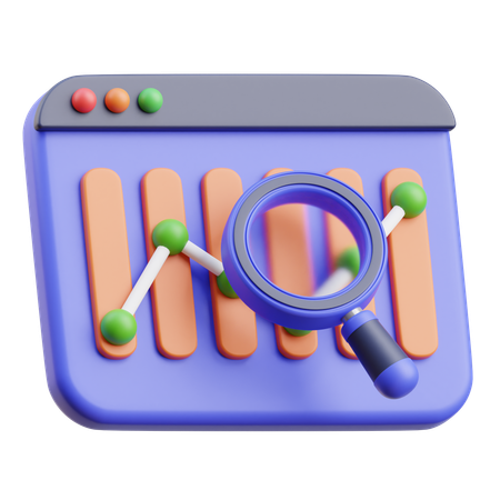 Analysis Chart  3D Icon