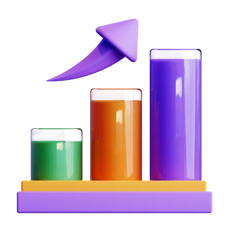 Analysis Chart  3D Illustration