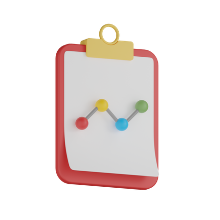 Analysis Clipboard  3D Icon