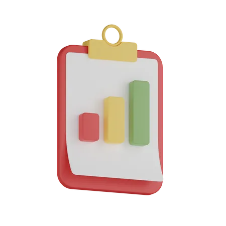 Analysis Clipboard  3D Icon