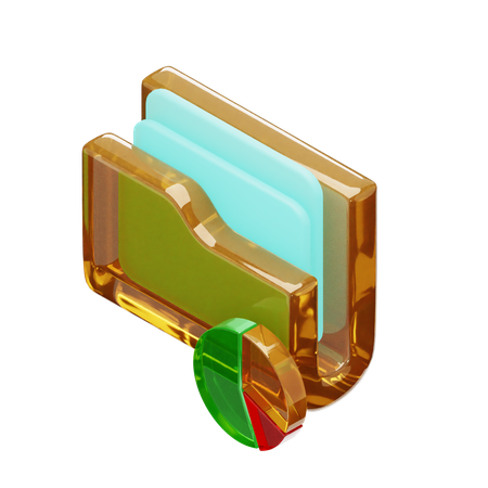 Analysis Folder  3D Icon