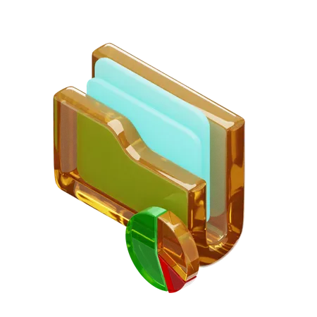 Analysis Folder  3D Icon