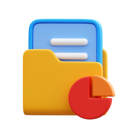 Analysis Folder  3D Icon