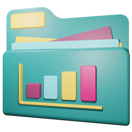 Analysis Folder  3D Icon