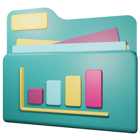 Analysis Folder  3D Icon