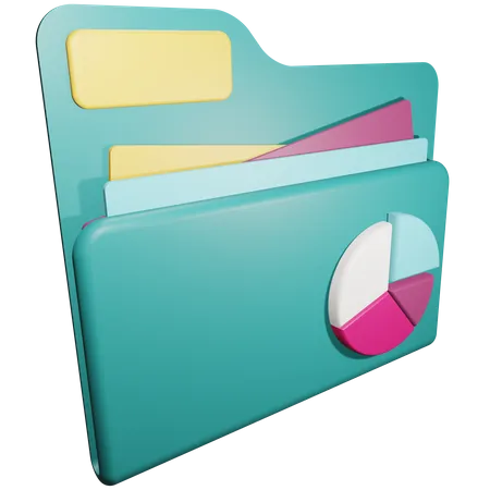 Analysis Folder  3D Icon