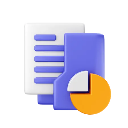 Analysis Folder  3D Icon