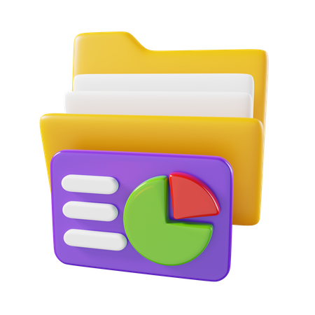 Analysis Folder  3D Icon