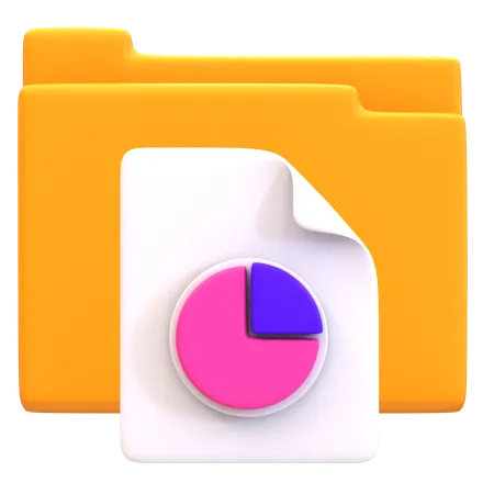 Analysis Folder  3D Icon