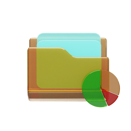 Analysis Folder  3D Icon
