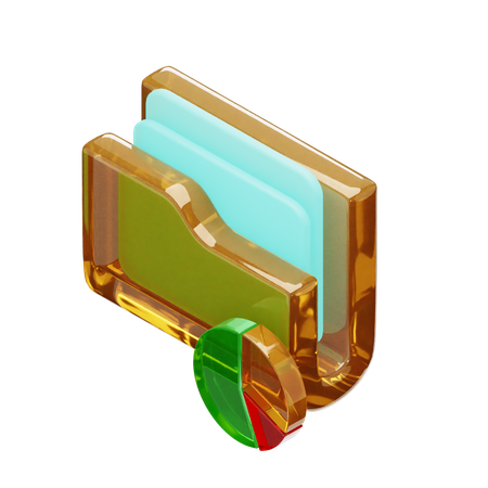 Analysis Folder  3D Icon