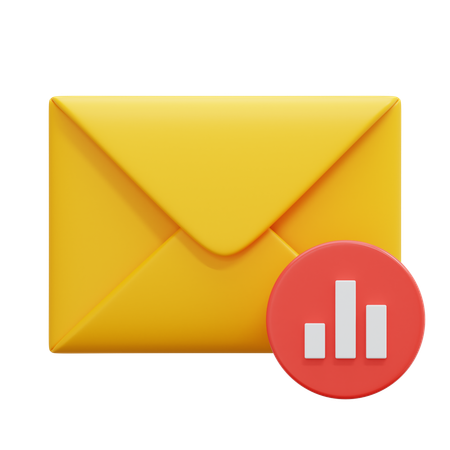 Analysis Mail  3D Icon