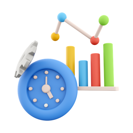 Analysis Management  3D Icon