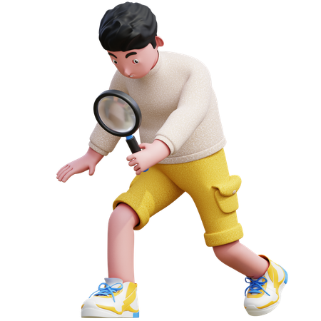 Analysis Pose  3D Illustration