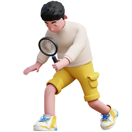 Analysis Pose  3D Illustration