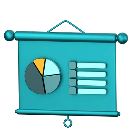 Analysis Presentation  3D Icon
